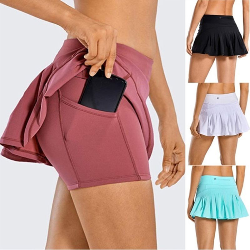 Falda Deportiva de Golf 2 en 1 | Shorts Integrados | Mujer
