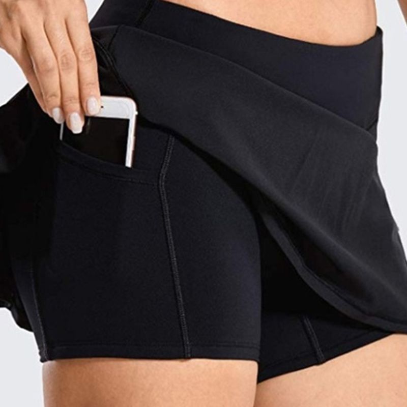 Falda Deportiva de Golf 2 en 1 | Shorts Integrados | Mujer
