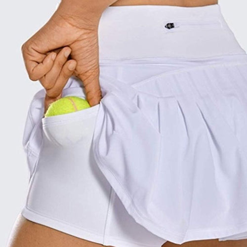 Falda Deportiva de Golf 2 en 1 | Shorts Integrados | Mujer