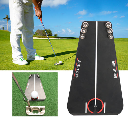 Entrenador de Putting para Golf | Uso Interior y Exterior