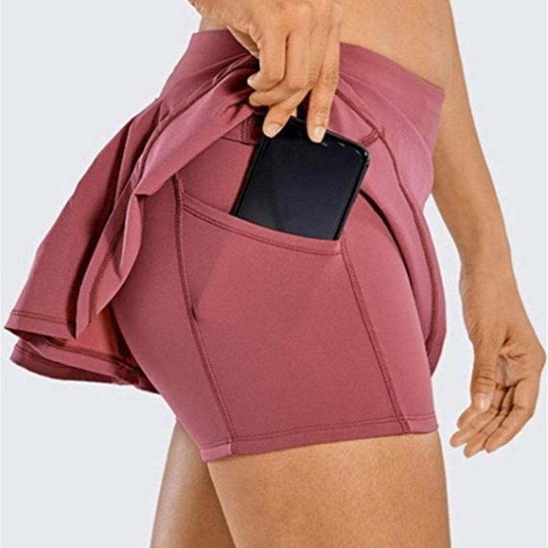 Falda Deportiva de Golf 2 en 1 | Shorts Integrados | Mujer