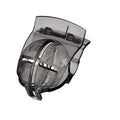 Marcador de Golf Transparente con Clip para Green